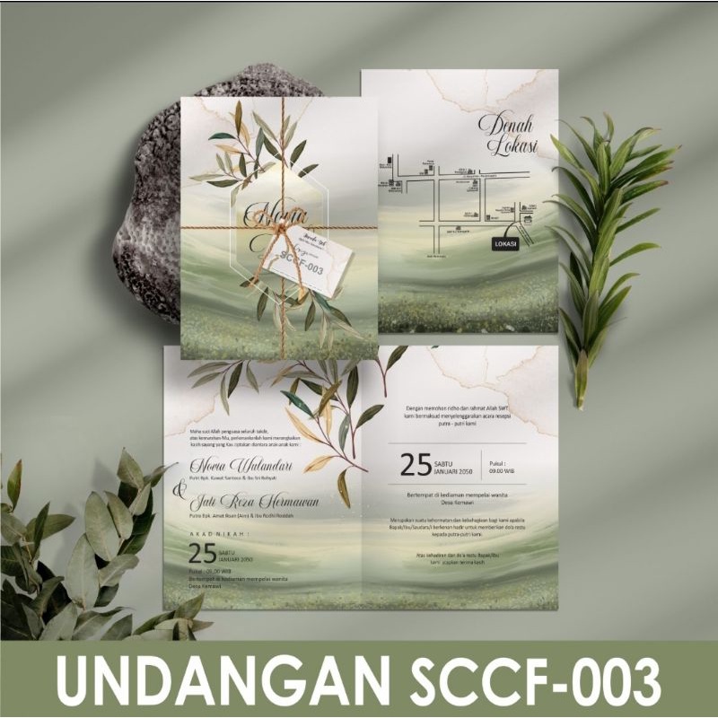 

SCCF 003 Blangko Undangan Kosongan Griya Blanko + File Setting Corel