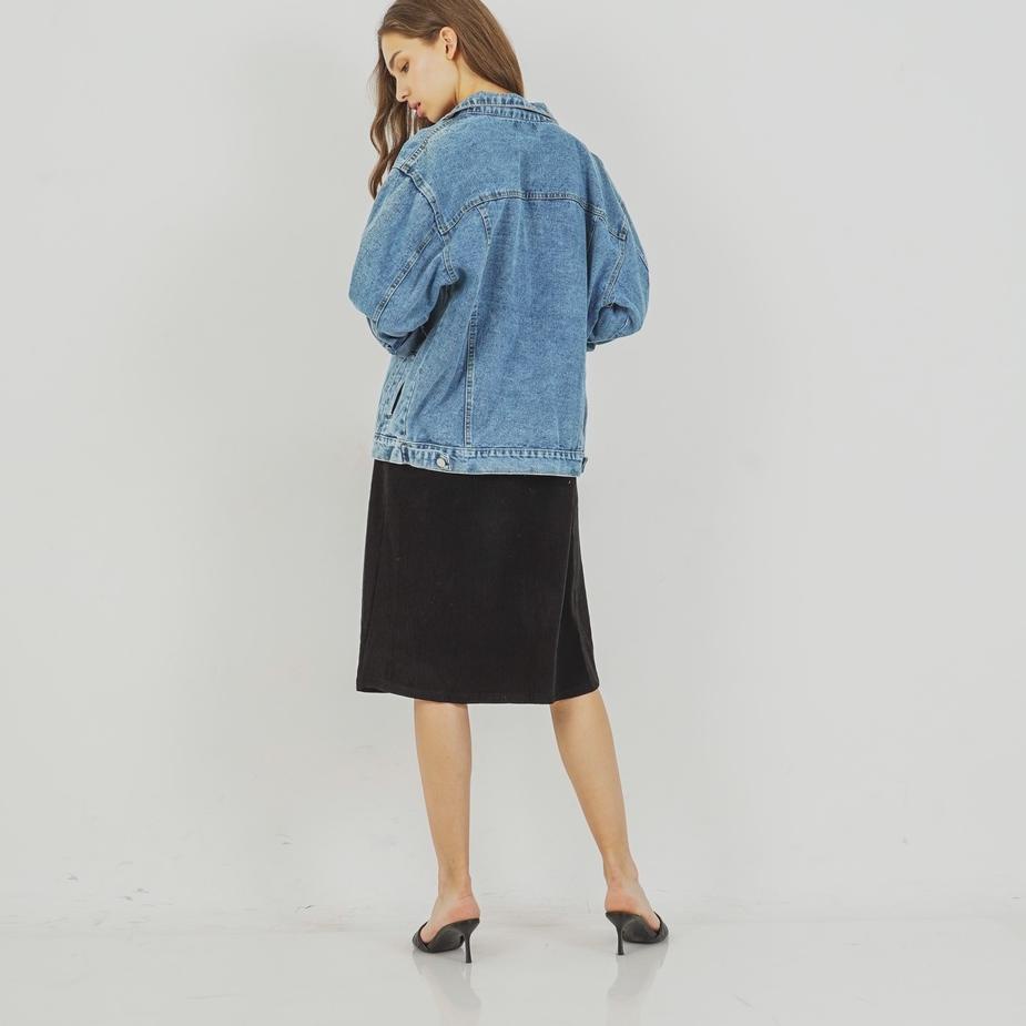 Viral This Is April Jaket Jeans Wanita Pierro Jackets Denim – 180517