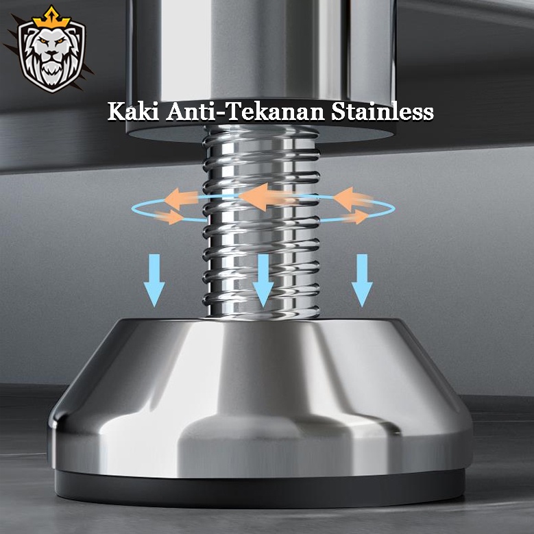 Pocket Dragon  Rak susun  Rak dapur  Rak piring stainless  Rak penyimpanan  dapur  Rak 2  susun