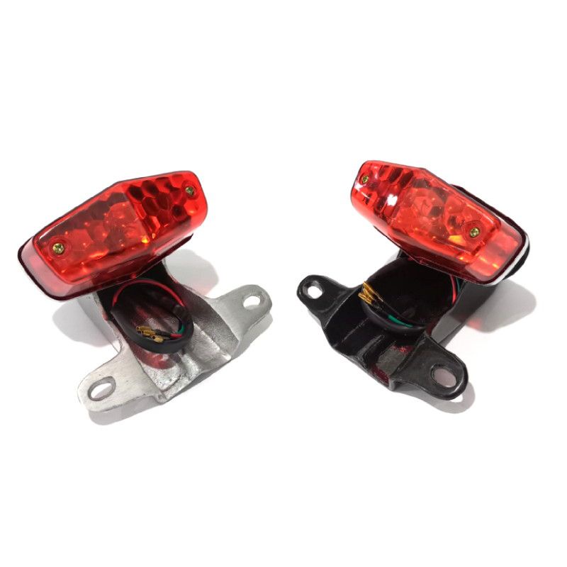 Lampu Stop Kodok BSA Set Pangkon Dudukan Stoplamp CB Japstyle Custom