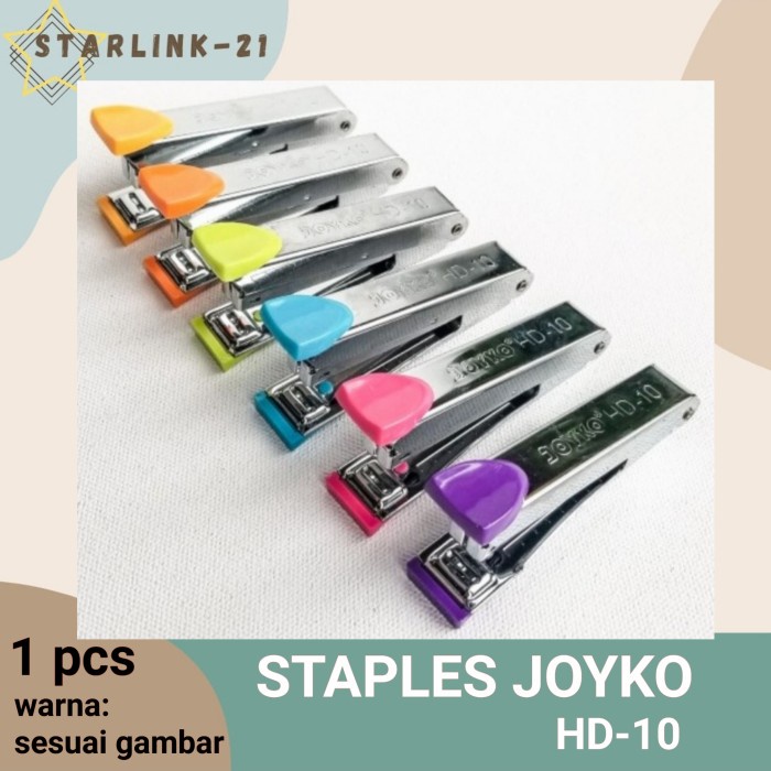 

STAPLES JOYKO HD-10 l Stapler Kertas Standard No. 10