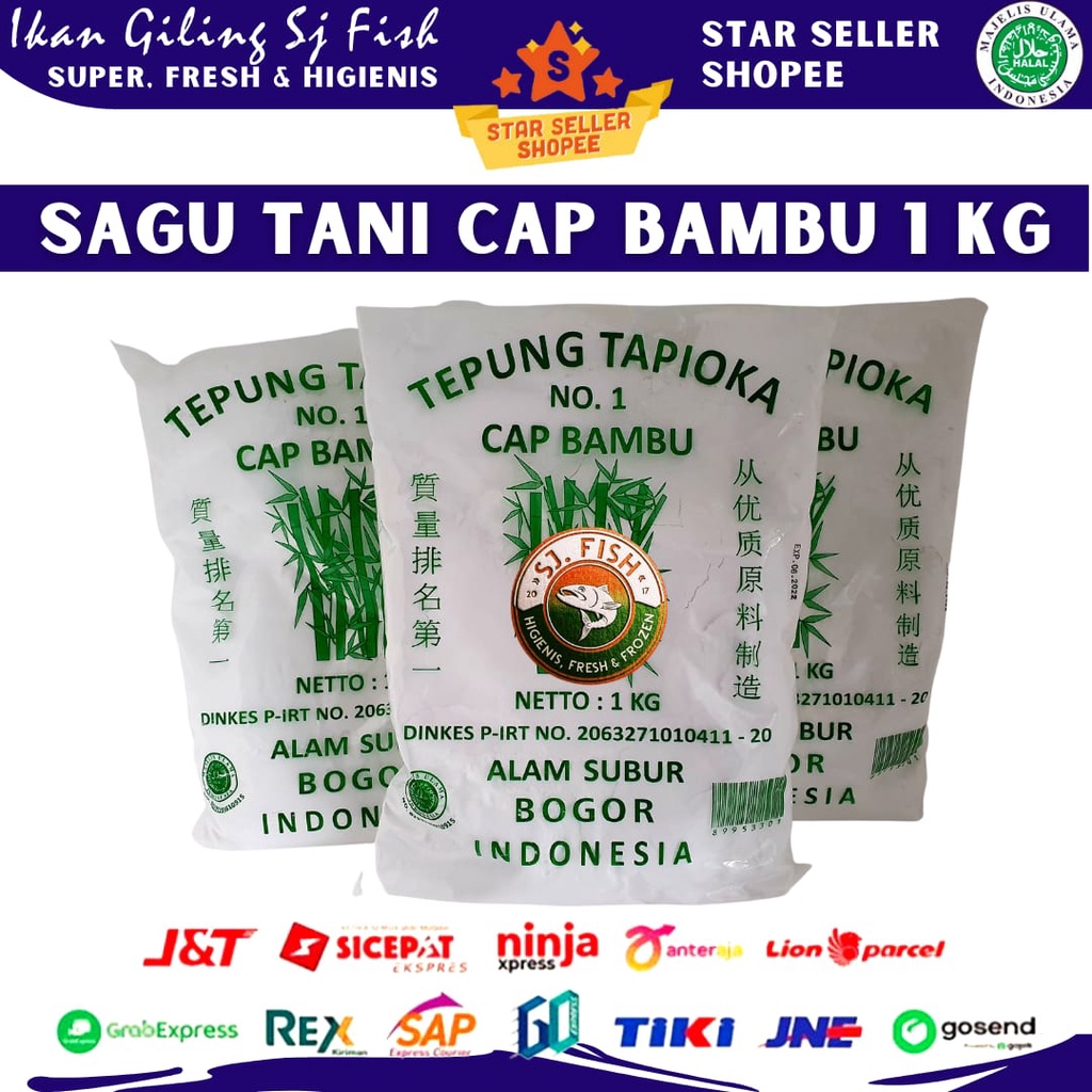 

SAGU TANI / TAPIOKA CAP BAMBU 1 KG