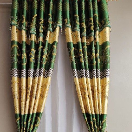 Hordeng gorden batik prada motif terbaru