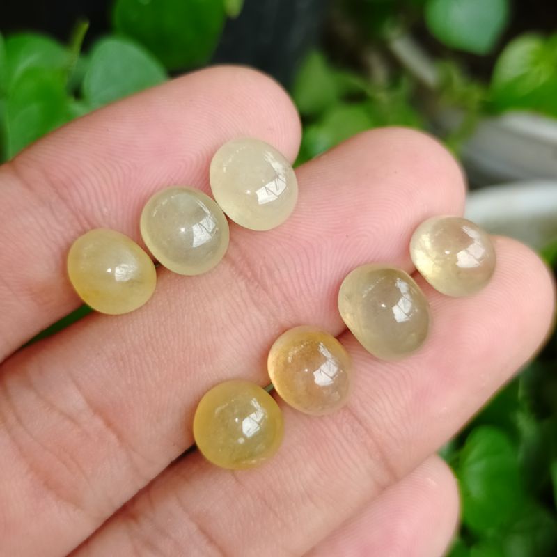 batu lemon safir asli alam bkn giok katilayu bacan cincin pria wanita liontin anting jam kalung