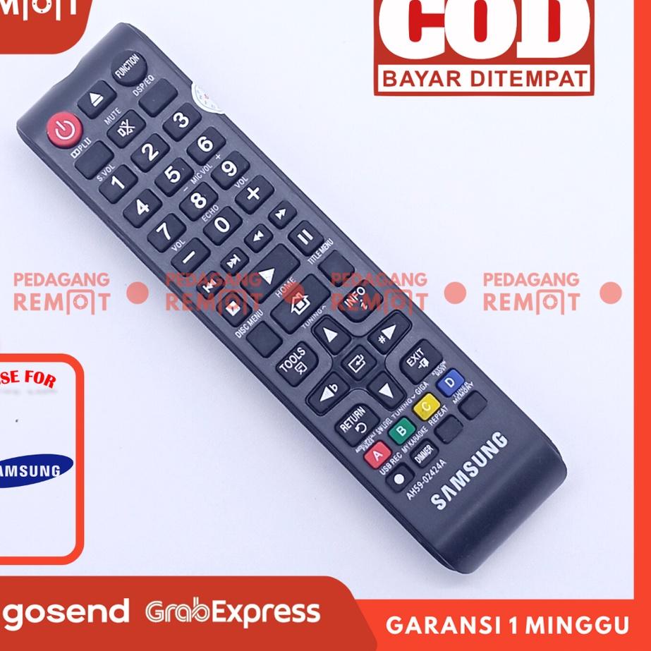 Wow banget--Remot / Remote DVD Bluray Home Theater Samsung AH59-02424A