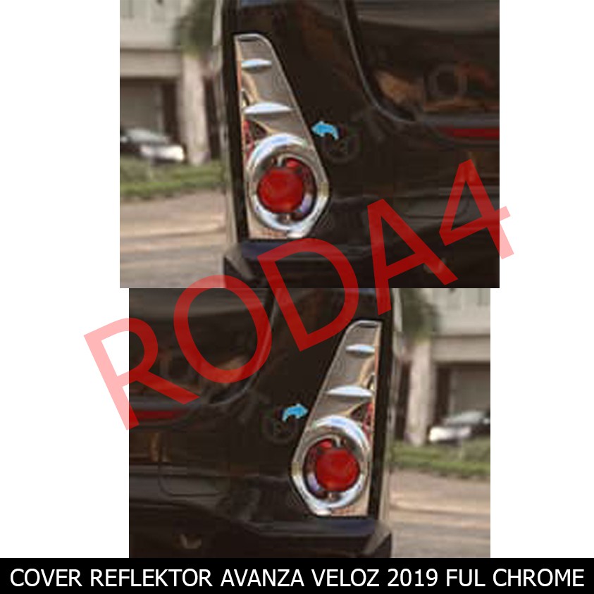 Cover Fog Lamp Grand Avanza Veloz 2019 Full Chrome