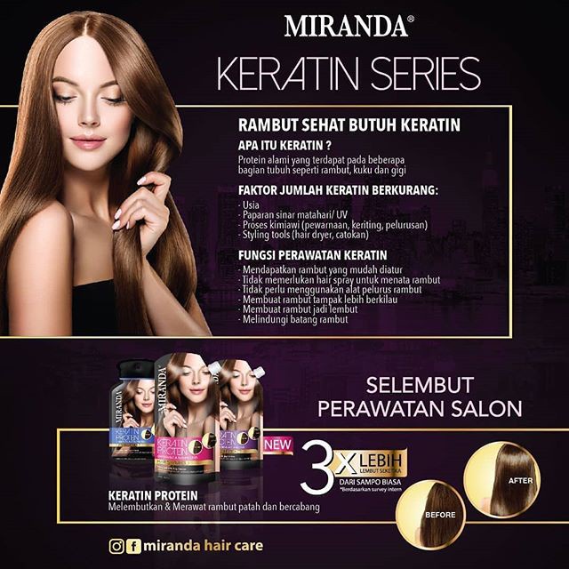 [ GROSIR ] MIRANDA KERATIN PROTEIN