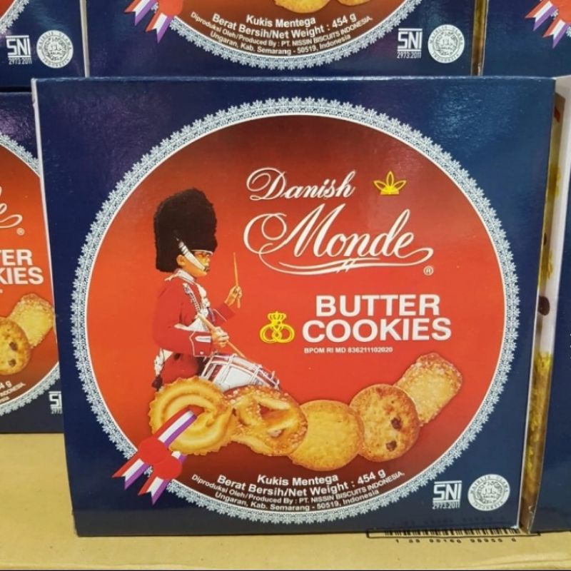 

Monde butter cookies 454gr harga murah