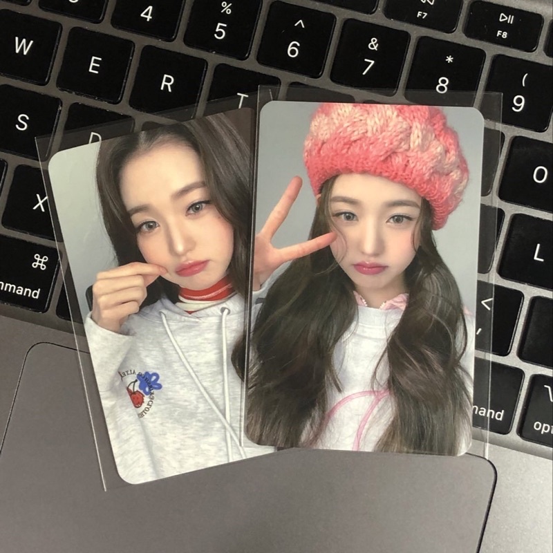 wonyoung photocards kirsh beret cupi ive