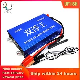 9990000W 12V DC Ultrasonic Inverter Electro Fisher Fish Shocker Stunner High Power Fishing Machine