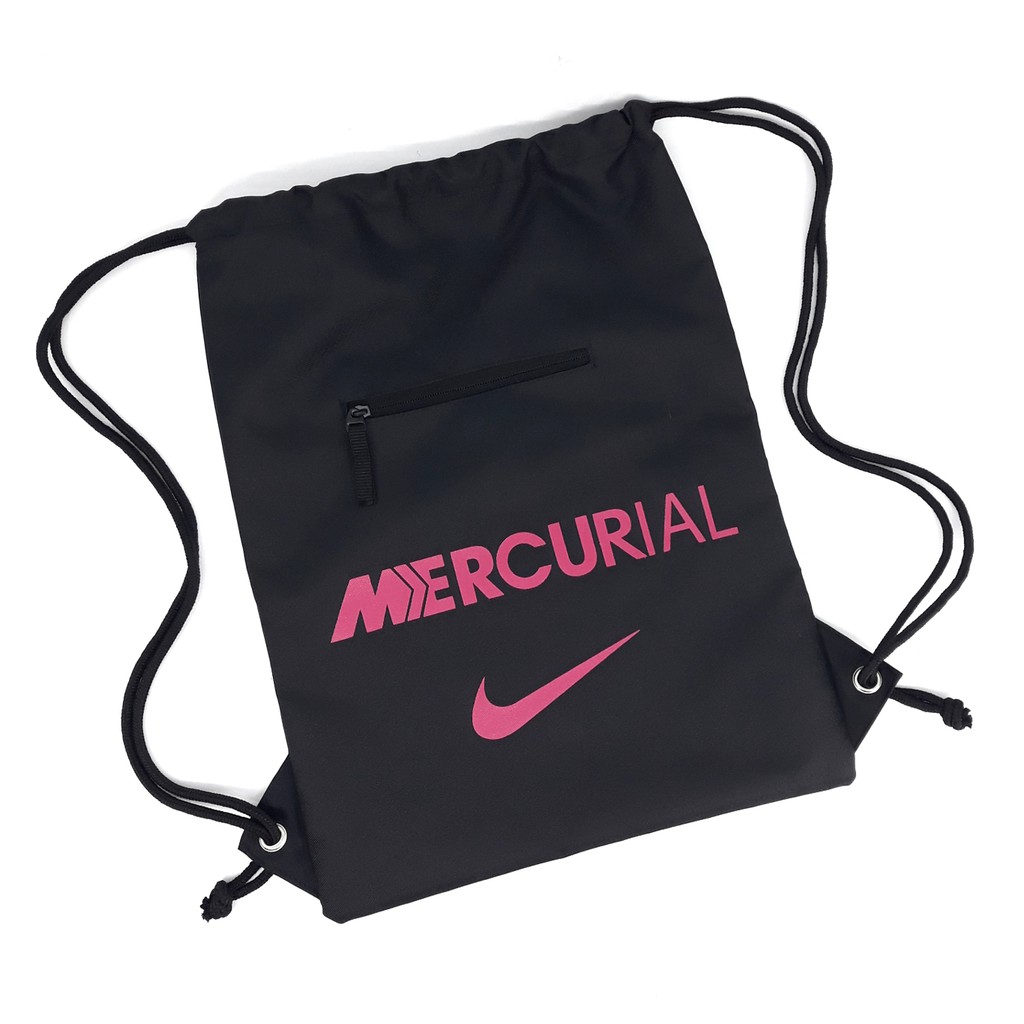 Tas serut Gymsack String bag Tas futsal sepakbola Nike mercurial pink