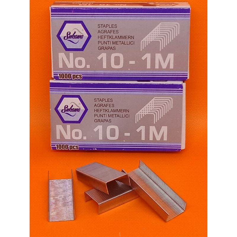 

Isi Staples Kecil SUKAWA / Isi Staples NO 10 - 1M SUKAWA