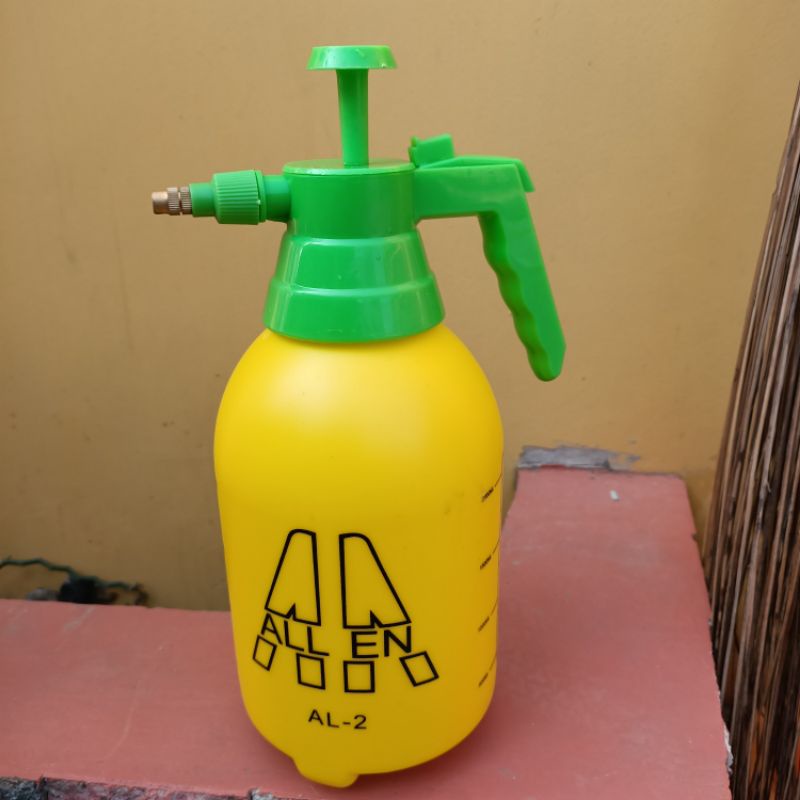 penyemprot/ jet spray air untuk tanaman, burung Pressure Sprayer ALLEN Ukuran : 2 Liter penyemprot air desinfektan 2 liter