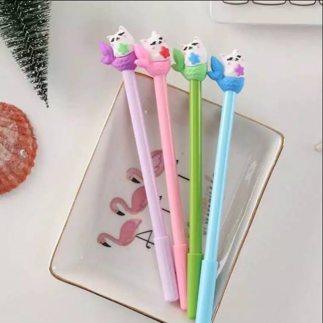 

Pulpen Karakter Cat Mermaid