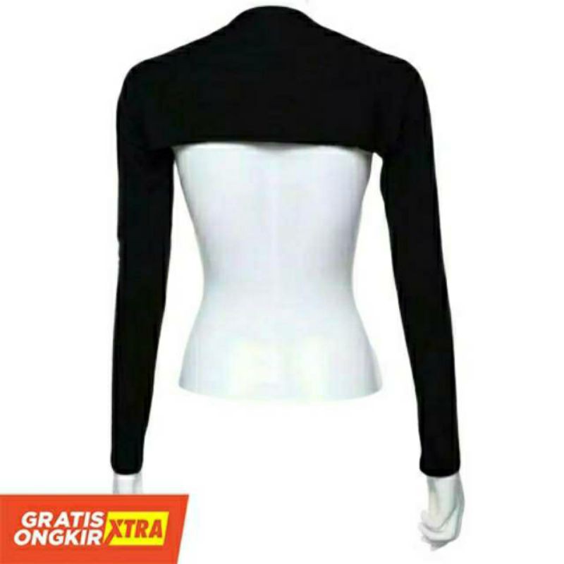 Manset Tangan Sambung Bolero Bahan Spandek Balon