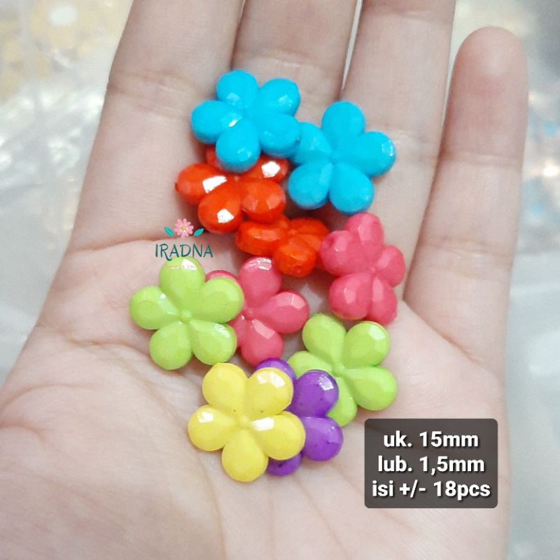 (10gr) Manik Mote Pastel Beads Warna Candy