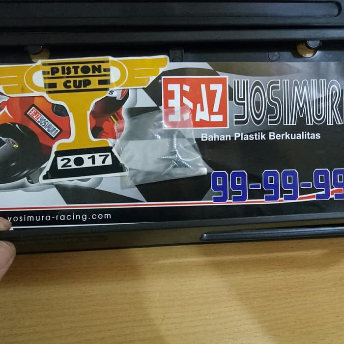 Unik Plat Dudukan Tempat Nomor Motor   Rumah plat nomor motor   Tatakan Diskon