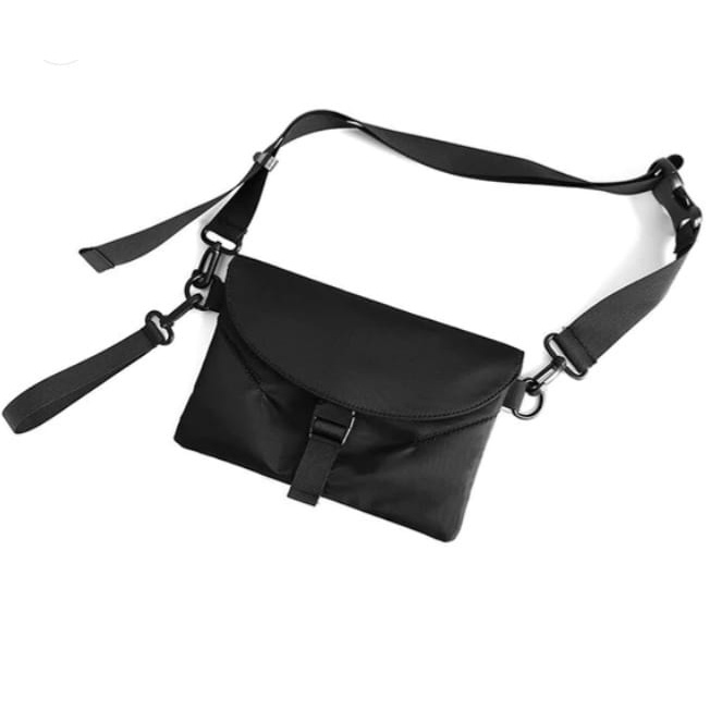 Tas Selempang Pria Bahu Korea / Tas Slempang bag polos selendang bahan Kanvas | Tas pria Selempang polos| tas wanita Selempang polos