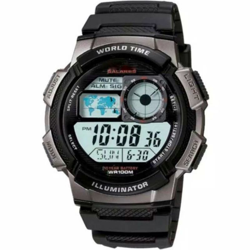 Jam Tangan viral Anti Air AE_10000 W1A _ Bisa Cowok/Cewek Di disain Sangat Ringan Dan nyaman JAM TANGAN PRIA SPORTY WATER PROFF BISA BUAT RENANG JAM TANGAN UNISEX RUBBER JAM TANGAN COWOK WATER PROFF JAM TANGAN PRIA SPORTY