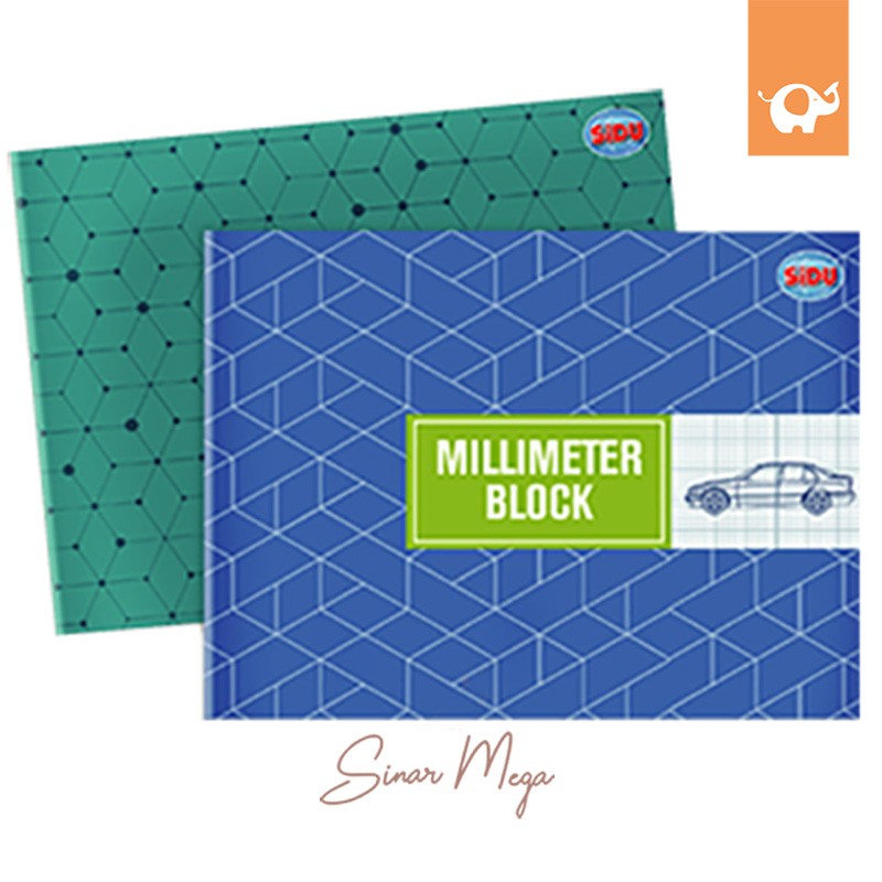 

SIDU Sinar Dunia Millimeter Block F4 / Buku Milimeter