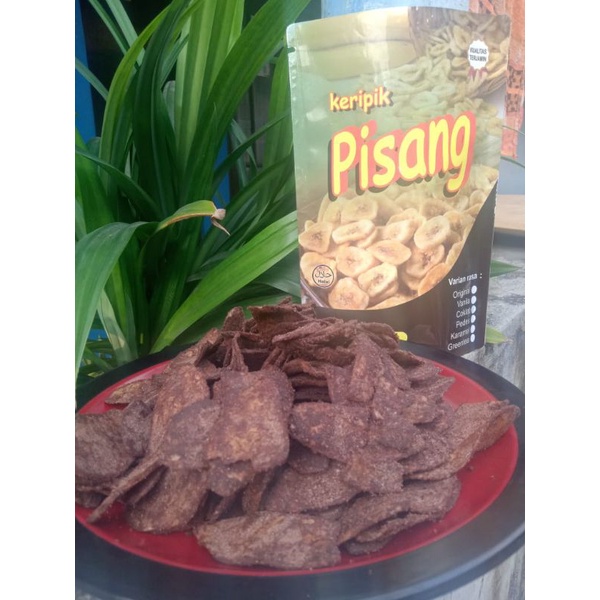 

KERIPIK PISANG ENAK KERIPIK PISANG RASA COKLAT/VANILA/ORIGINAL 250 GRAM