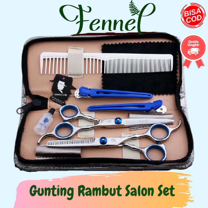 Gunting Rambut Salon Set Stainless Steel BHT002