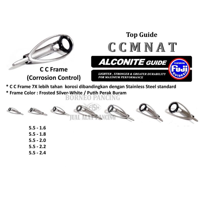 Top Guide Fuji CCMNAT Size 5.5 ( ALCONITE )