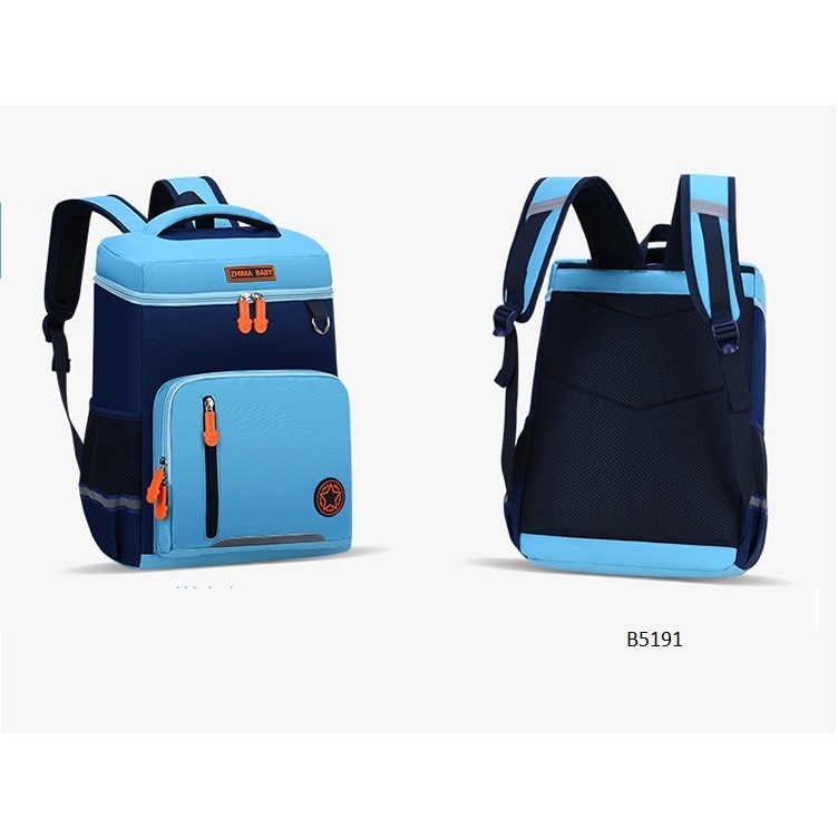 DRAB5191 Tas sekolah impor / Tas Ransel Sekolah / Tas punggung sekolah / Tas sekolah cowok.