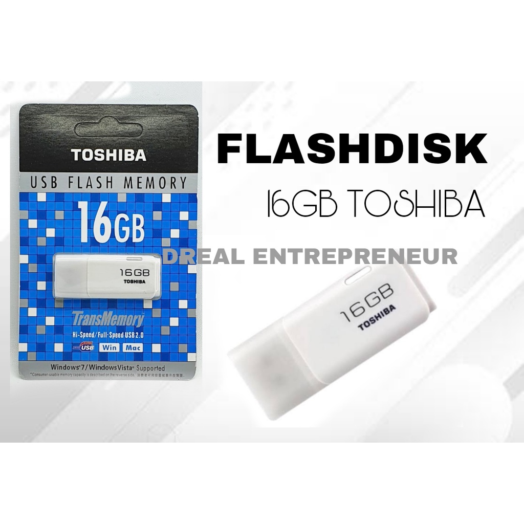 Flashdisk TOSHIBA HAYABUSA 16GB-Dreal Entrepreneur