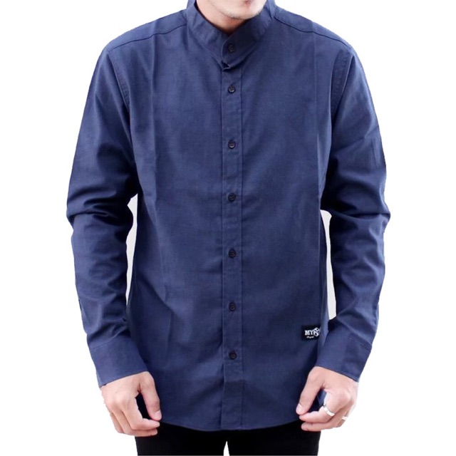 Kemeja Sanghai Pria Lengan Panjang