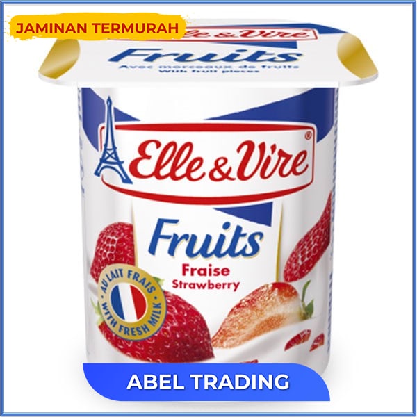 

E And V Yogurt D L Strawberry 125 G