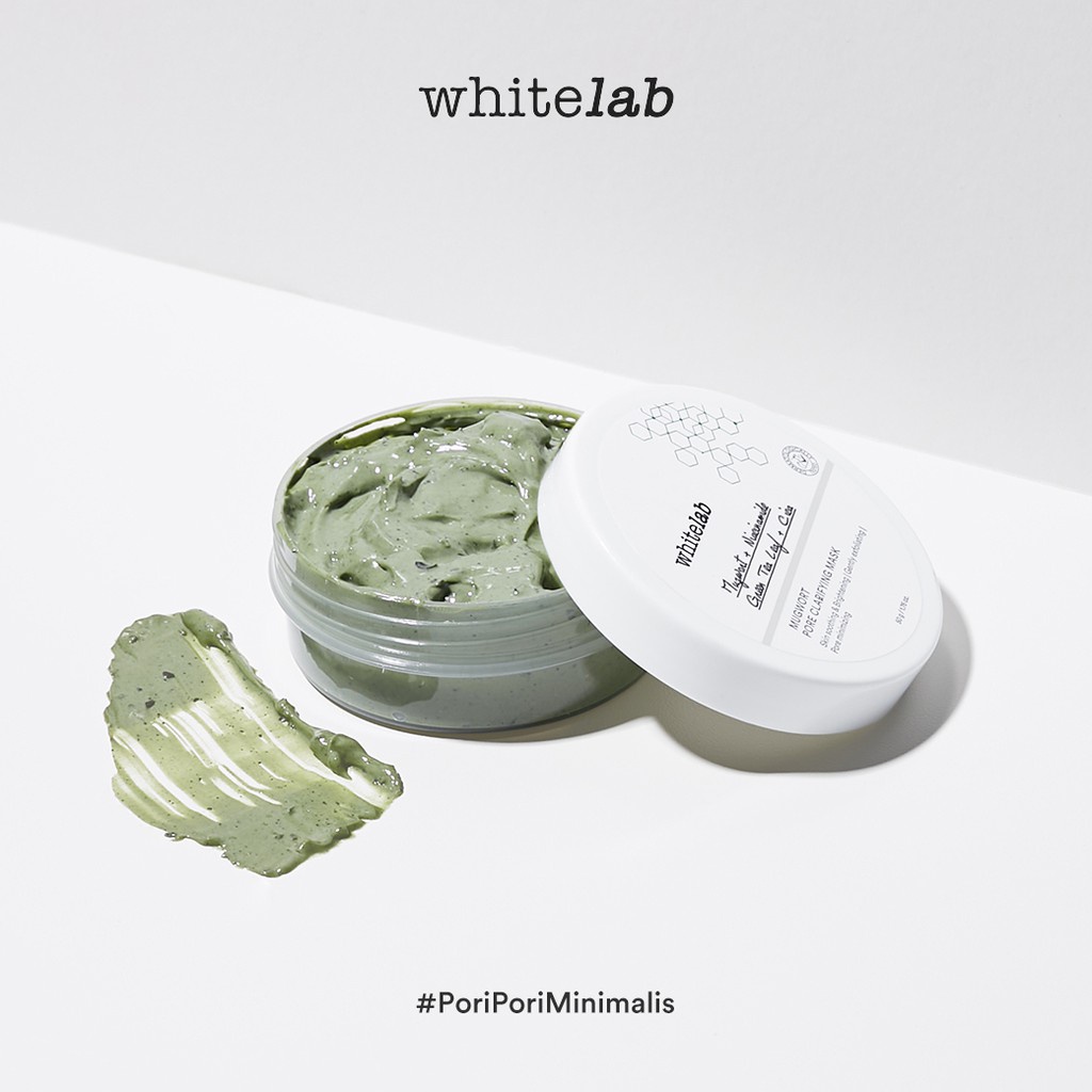 ⭐️ Beauty Expert ⭐️ Whitelab Mugwort Pore Clarifying Mask | White Lab Masker Wajah