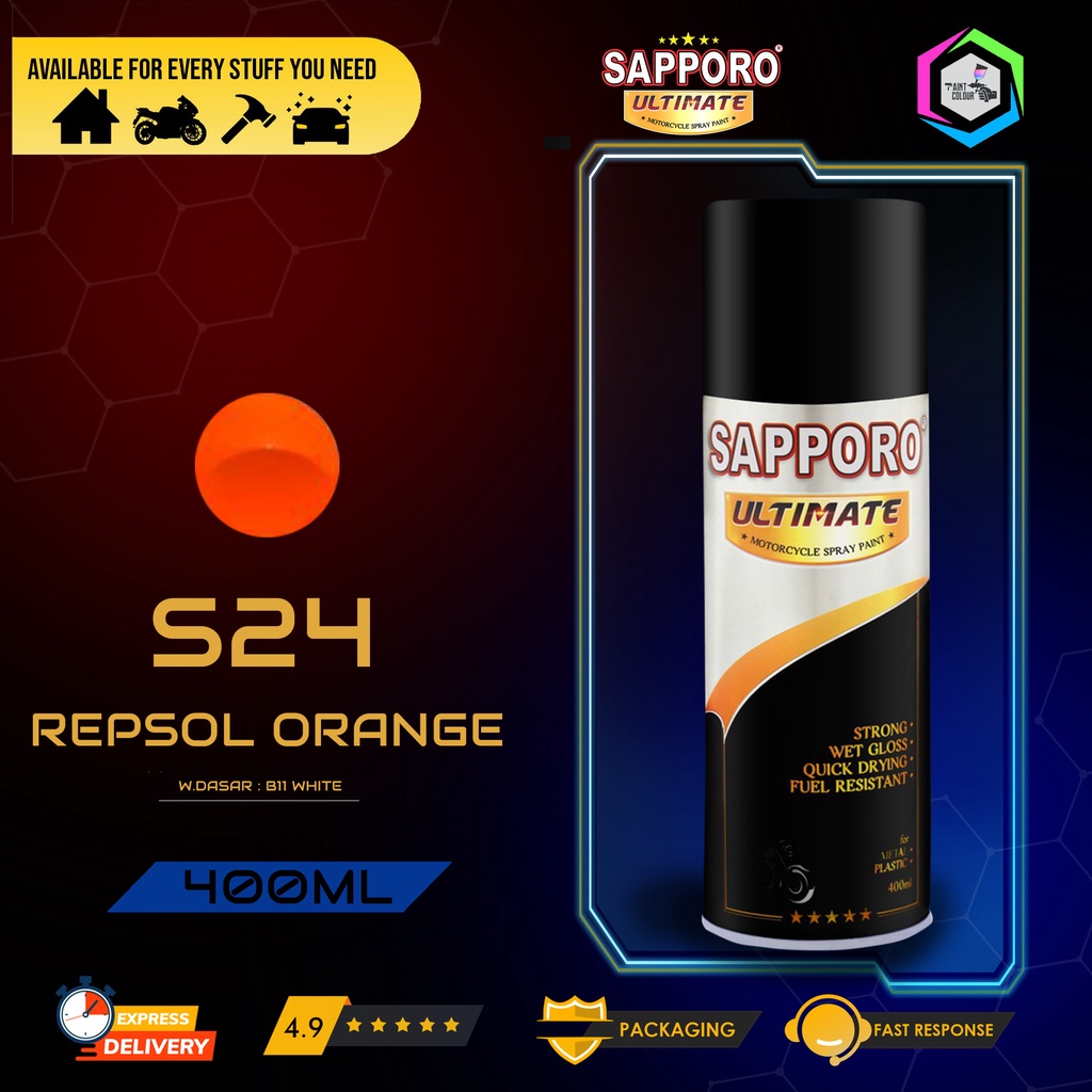 SAPPORO ULTIMATE Cat Semprot S24 - Repsol Orange