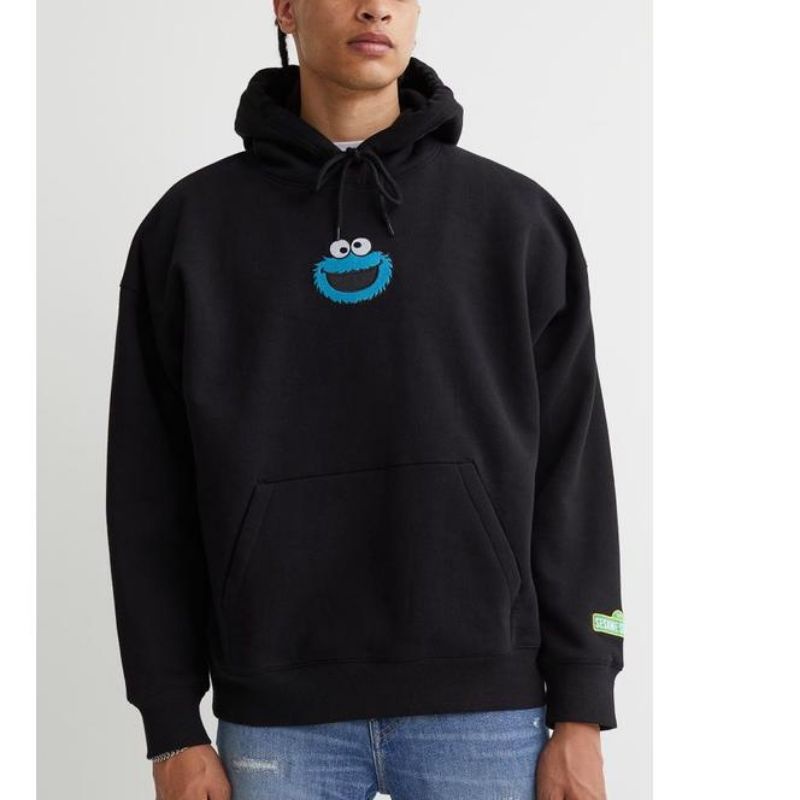 (COD) HOODIE H&M SESAME STREET *FREE PAPERBAG*