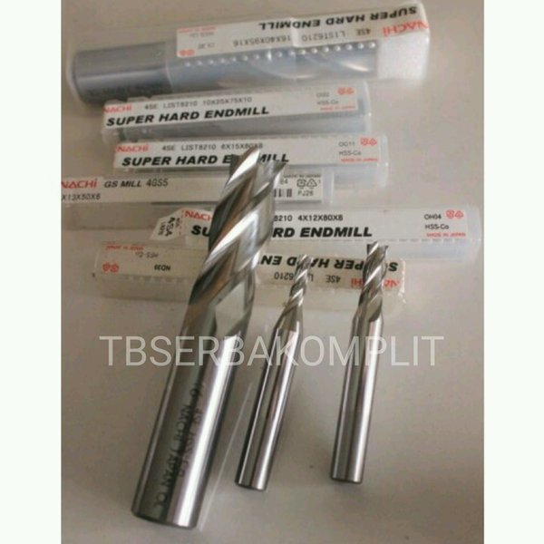 Nachi Endmill 16mm 4flute End mill 16 mm 4 flute Mata Bor Matabor Endmill Cutter Pisau Milling Mata