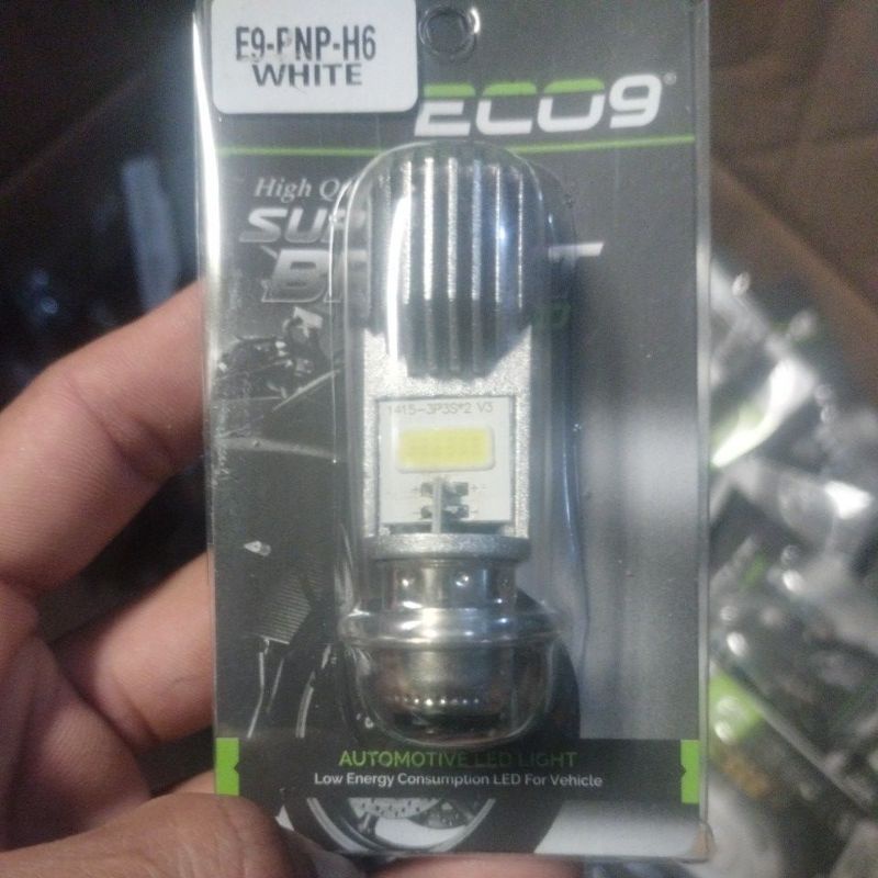 Lampu Depan Motor LED Bebek Matic H6 2 Sisi Luminous ECO9