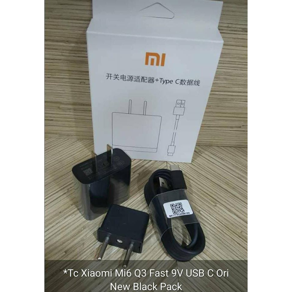 CHARGER XIAOMI MI6 TYPE C ORIGINAL USB C Kabel Type-C Mi 6 ORI