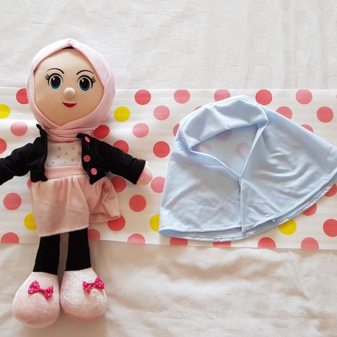 Mainan Edukasi Boneka Aliya Hijab Boneka Mengaji, Berdoa Dan Bernyanyi