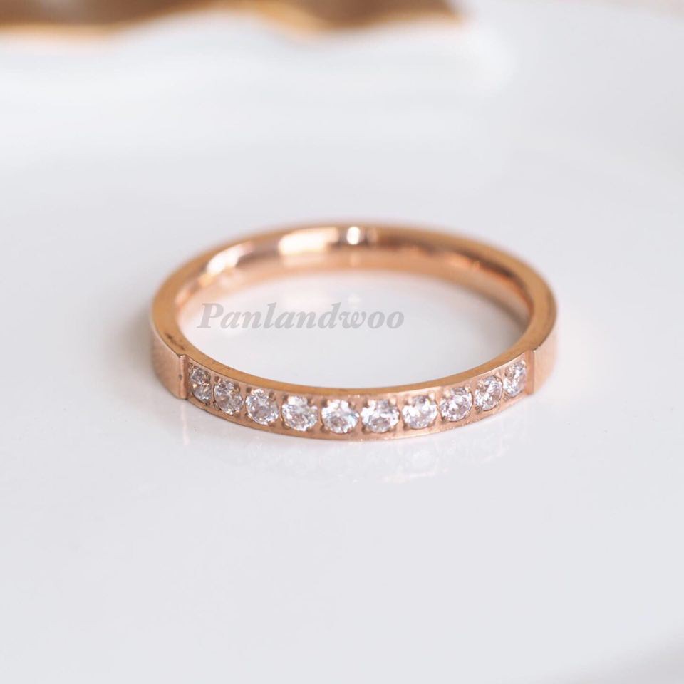 Panlandwoo - Cincin Titanium Wanita Anastasia