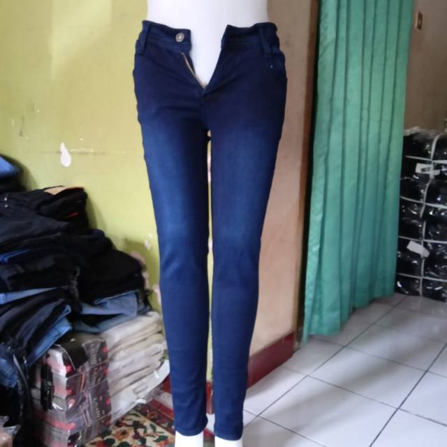  Celana  soft jeans  cewek merk  guest wosly Shopee Indonesia