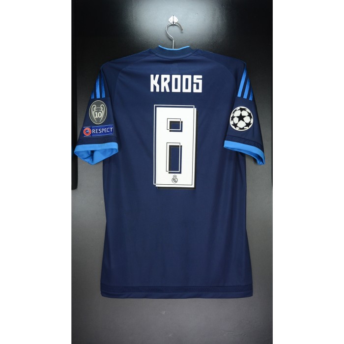 Real Madrid 2015-16 3rd ADIZERO. LaRGE. USED. Original Jersey. TK Kroos