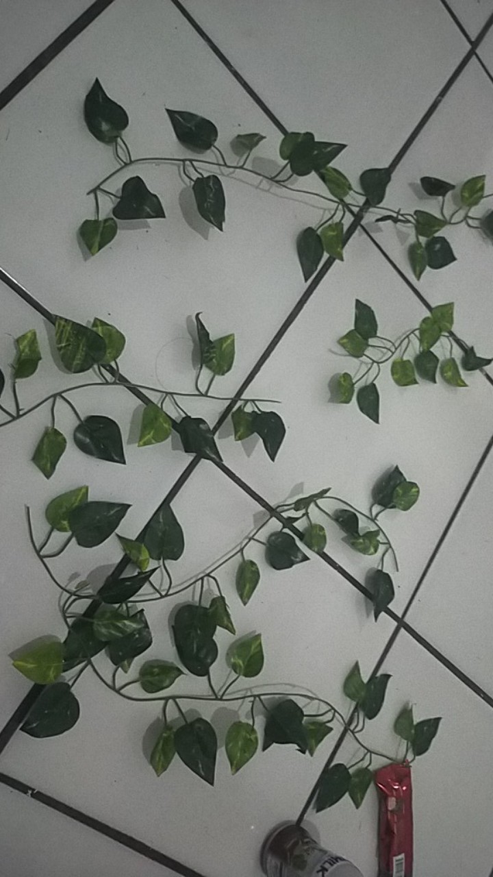 Daun Rambat Kecil/daun Rambat Plastik/ Bunga Plastik/ Mrumput Plastik/busa Bunga/bunga Artificial