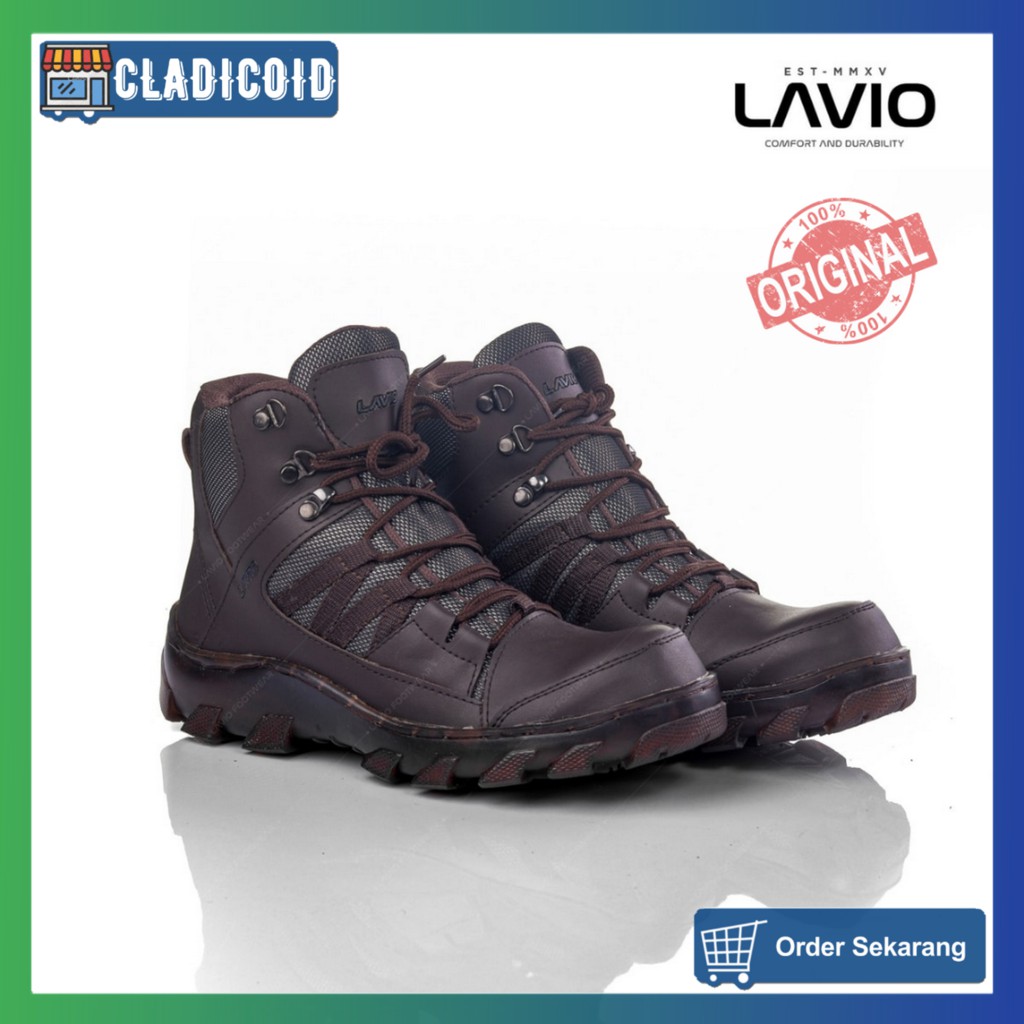 SEPATU SAFETY BOOTS PRIA ORIGINAL TERBARU MODEL KEREN DAN STYLISH COCOK PROYEK OUTDOOR LAVIO TWEEPS