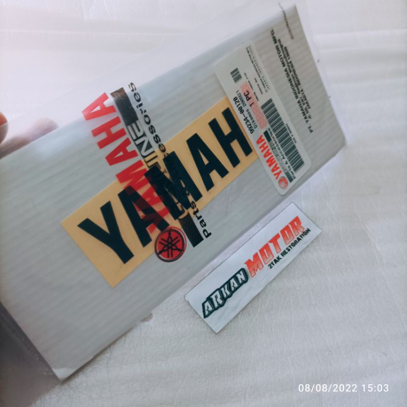GRAPHIC STIKER SPAKBOR DEPAN HITAM VEGA F1ZR FIZ R FIZ R ORIGINAL