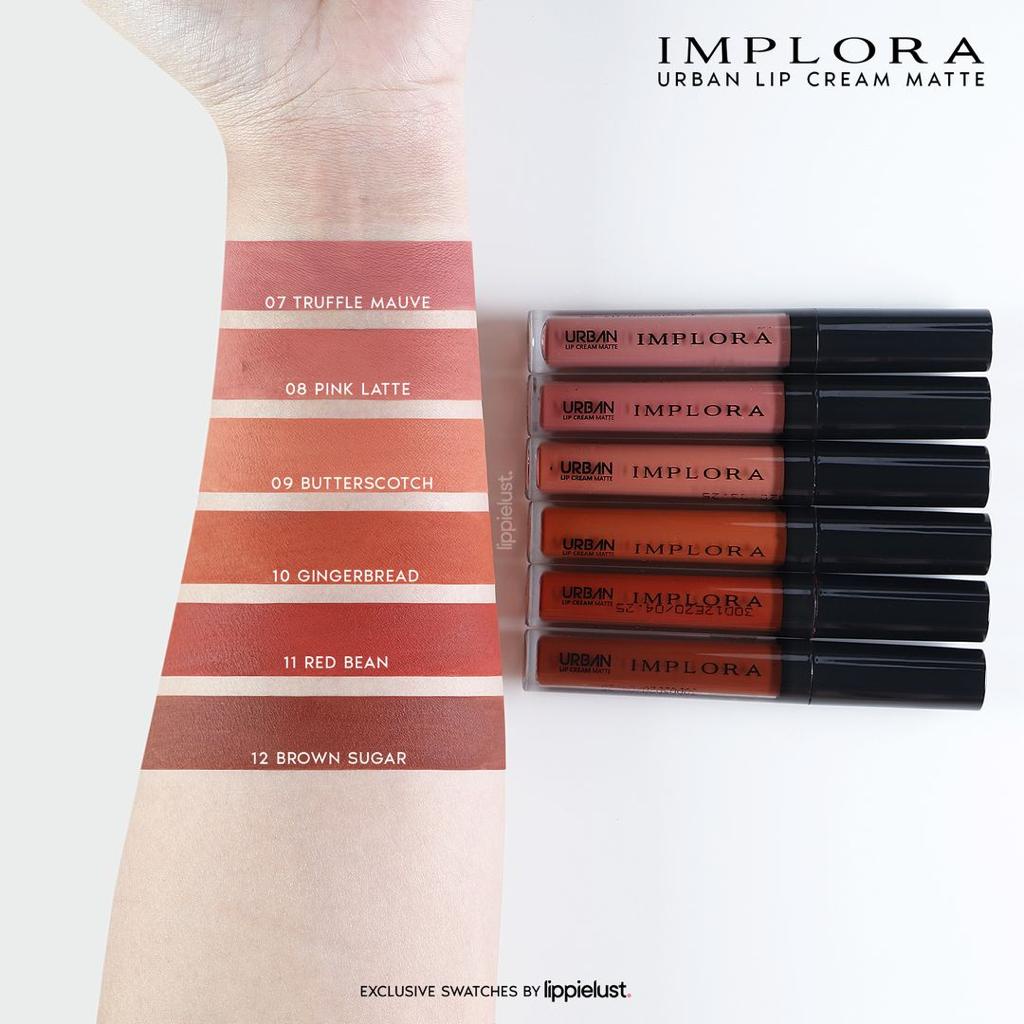 IMPLORA URBAN LIP CREAM MATTE - LIPSTICK IMPLORA - LIPSTIK IMPLORA