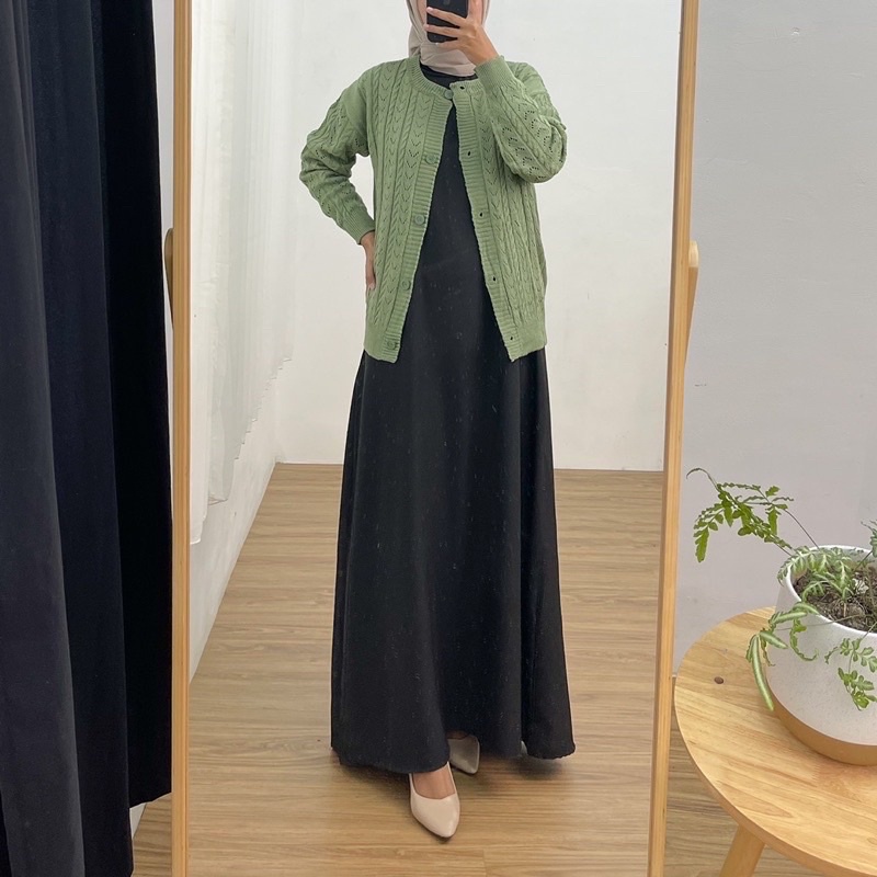 Erina Knit Cardigan / Baju Rajut Wanita Import