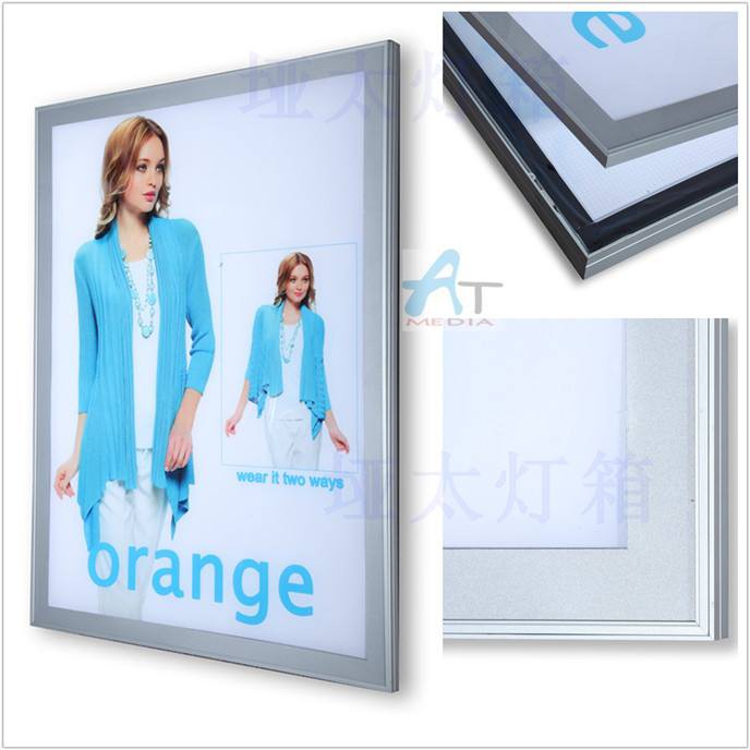 slim light box super tipis led frame menu
