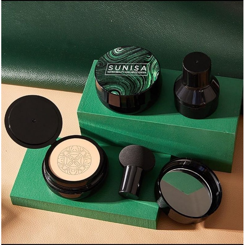 SUNISA Air Cushion  CC Cream foundation/ Cushion Bi0aqua  berkualitas