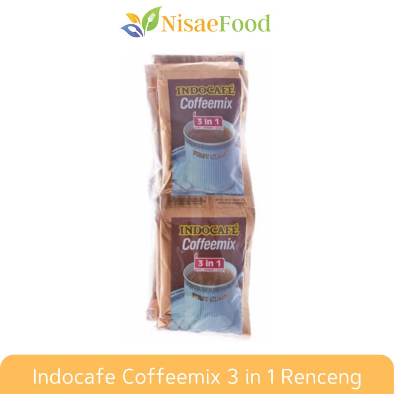 

Kopi Indocafe Coffeemix 3 in 1 Renceng 10x20gr