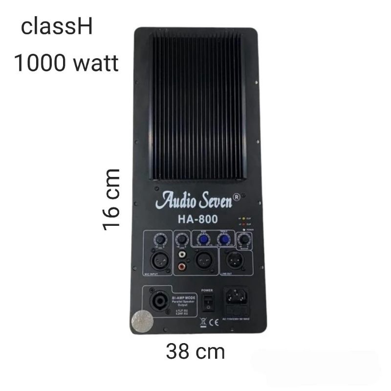 Power Speaker Active model Huper class H 1000 watt bisa buat 3 way